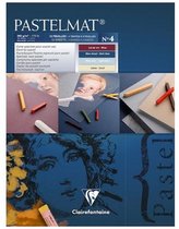 Pastelmat - Papier pour pastels - bloc n°4 - assorti - Clairefontaine - 18 x 24 cm