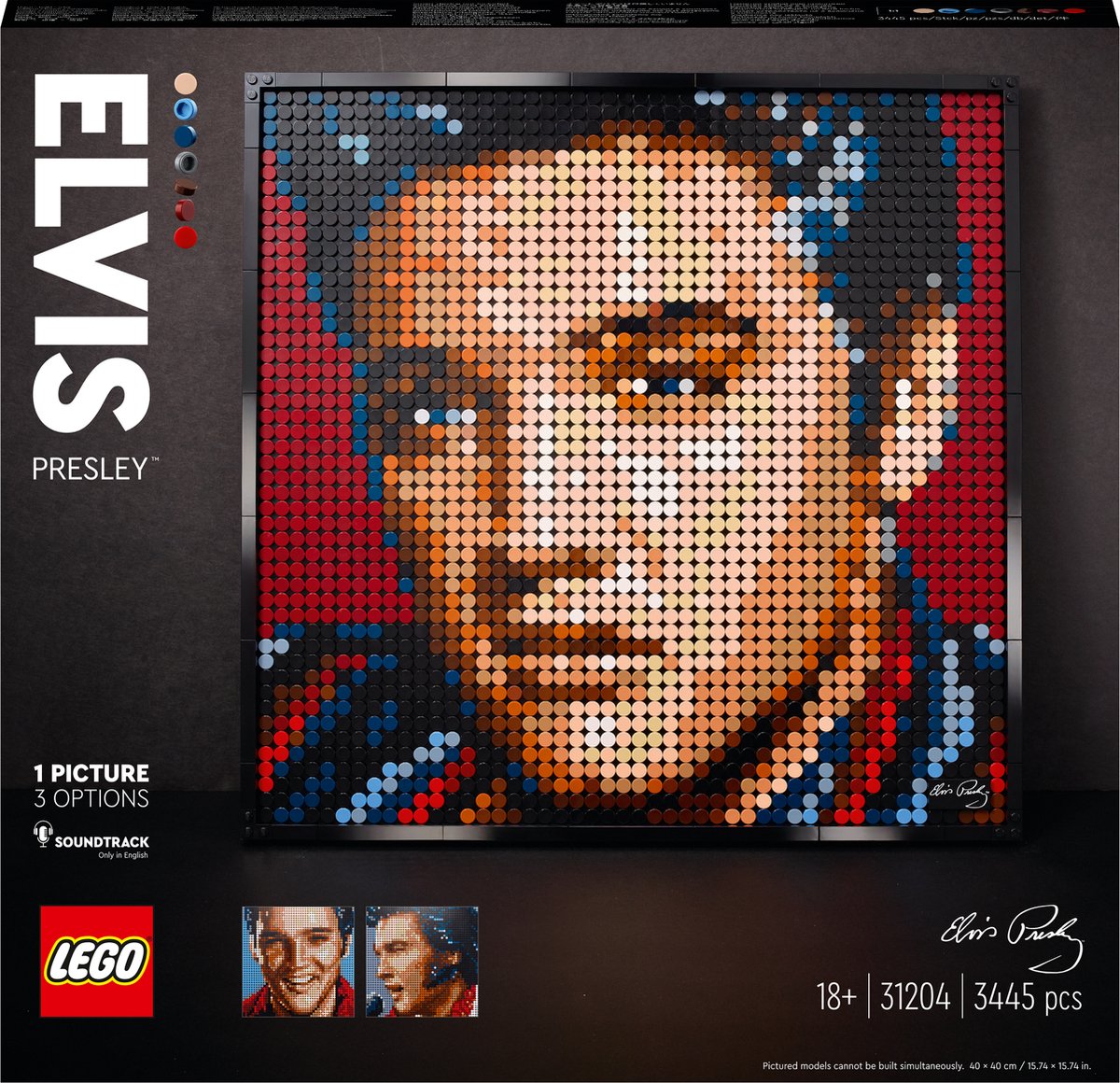 LEGO Art Elvis Presley “The King” - 31204 | bol.com