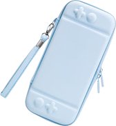 Livano Case Geschikt Voor Nintendo Switch - Hoes - Beschermhoes - Waterafstotend - Accessoires - Blauw