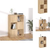 vidaXL Armoire - Bois d'ingénierie - 60 x 29,5 x 90 cm (L x P x H) - Armoire