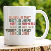 Love Like JESUS | Mok met tekst | Kerst cadeau | Lol surprise | Grappige mok | Verjaardag cadeau | Cadeau voor man | Cadeau voor vrouw | Cadeau voor haar | Cadeau voor hem | Grappige cadeau | Thee glazen | Valentijn cadeautjes | Koffiekopjes