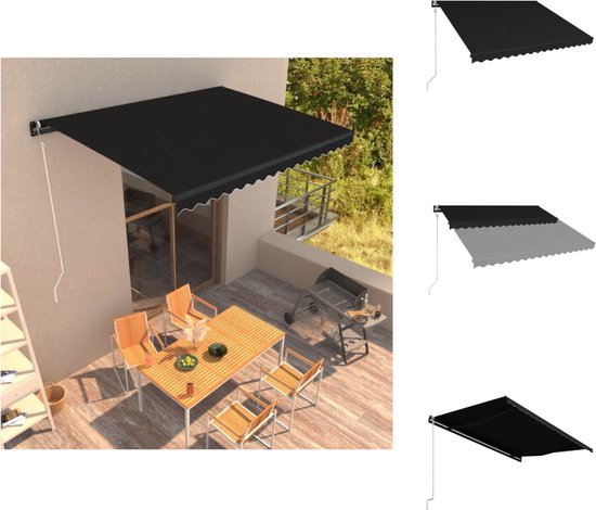 ZOIEpeng 3,6 x 3,6 x 5 m polyester zonwering zeil driehoek 140 g sm UV-blok voor patio tuin