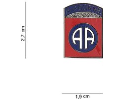 Embleem metaal 82nd Airborne US pin