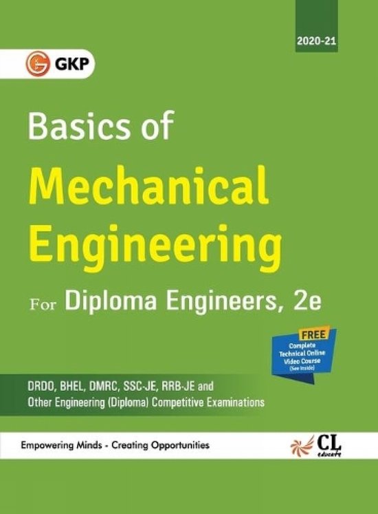 Basics of Mechanical Engineering for Diploma Engineer - cover