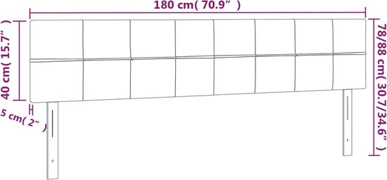 vidaXL Hoofdbord 80x5x118/128 cm fluweel lichtgrijs, hoofdeinde, houten hoofdeinde, bedonderdeel, houten hoofdbord, slaapkamermeubel vidaXL Hoofdbord 80x5x118/128 cm fluweel lichtgrijs, hoofdeinde, houten hoofdeinde, bedonderdeel, houten hoofdbord, slaapkamermeubel