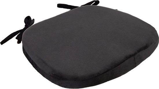 Coussin de chaise super doux avec Ties, mousse à mémoire de forme 43 cm x  39 cm