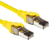 ACT 1.5m, RJ-45, S/FTP, 24 AWG Netwerkkabel - Geel