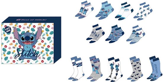 Disney Stitch Socks Gift Box - Maat 35-41