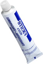 Siliconenvet tube 50 gram - universeel smeermiddel voor o-ringen en pakkingen - op basis van 100% siliconen - geurloos en transparant - diëlektrisch vet - smeervet - kranenvet