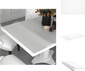 vidaXL Protection de table rectangulaire - 100 x 60 cm - 2 mm d'épaisseur - Étanche - Partie table