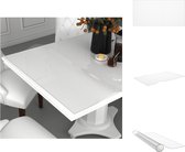 vidaXL - Tafelbeschermer - 180x90 - cm - 1,6 - mm - PVC - transparant