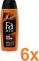 Fa Douchegel Men - Dark Passion - 6 x 250 ml