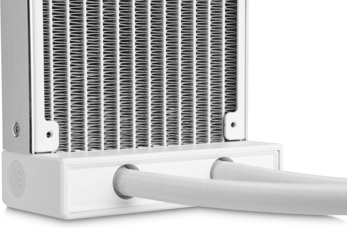 Ekwb Ek-Nucleus Aio Cr240 Lux D-Rgb White - Vloeistof-Koelsysteem - Afmeting koeler - afbeelding 6