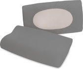 Schlafgut Pure flexible Kussensloop S-XL 128 Grey Mid