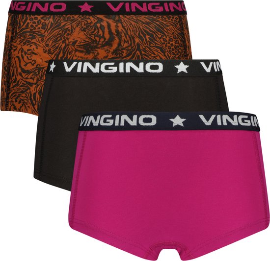 Vingino G234 Animal 3pack Meisjes Onderbroek