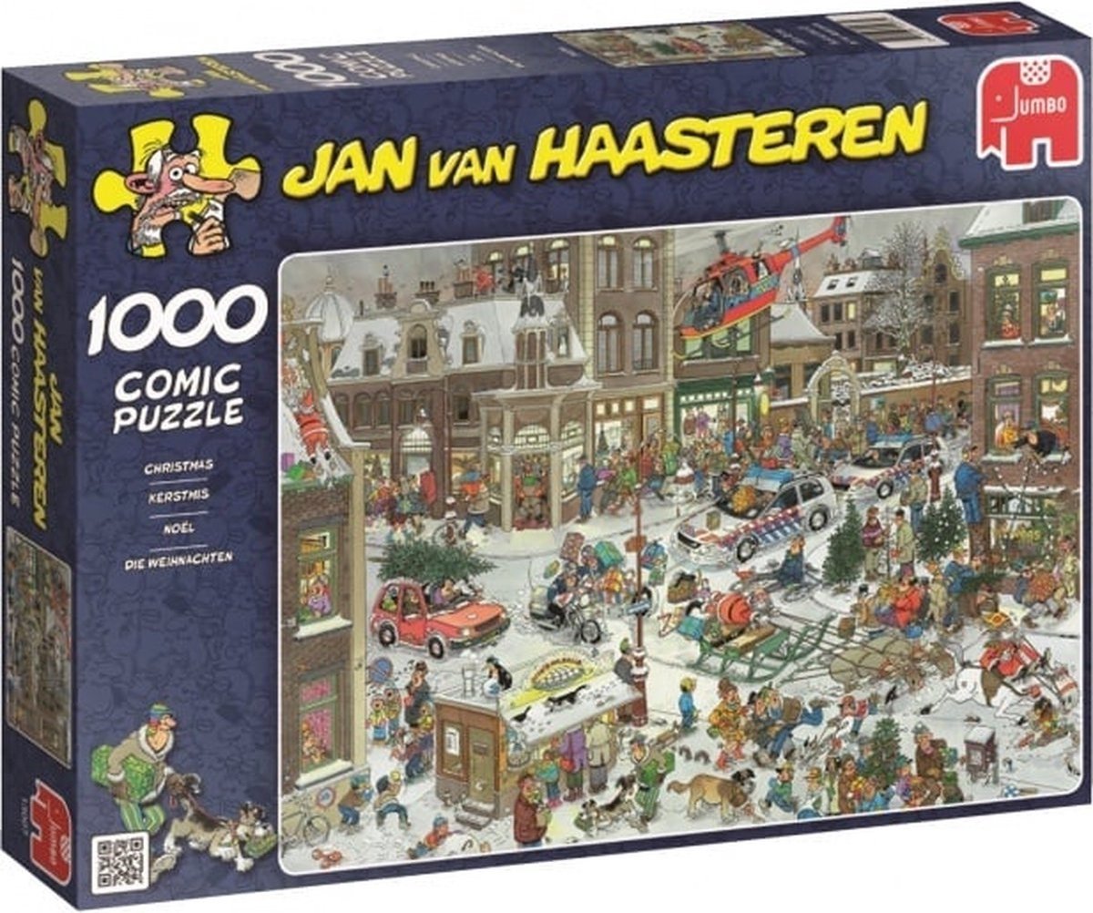 Jan van Haasteren Kerstmis puzzel - 1000 stukjes | bol