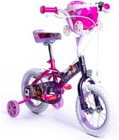Vélo pour enfants Princess - 12 pouces - avec Roues d'entraînement - Disney