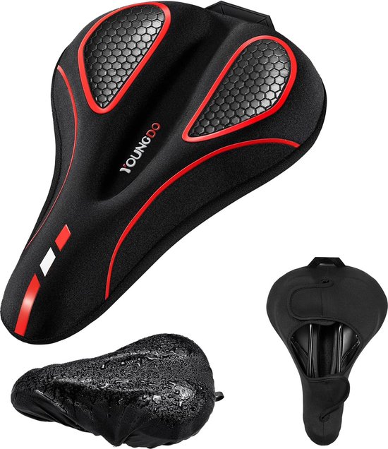 Coussin de siège de vélo avec sangle de corde, éponge rembourrée antidérapante en Silicone, housse de selle de vélo de montagne, accessoires de vélo acheter à prix bas - livraison gratuite, avis