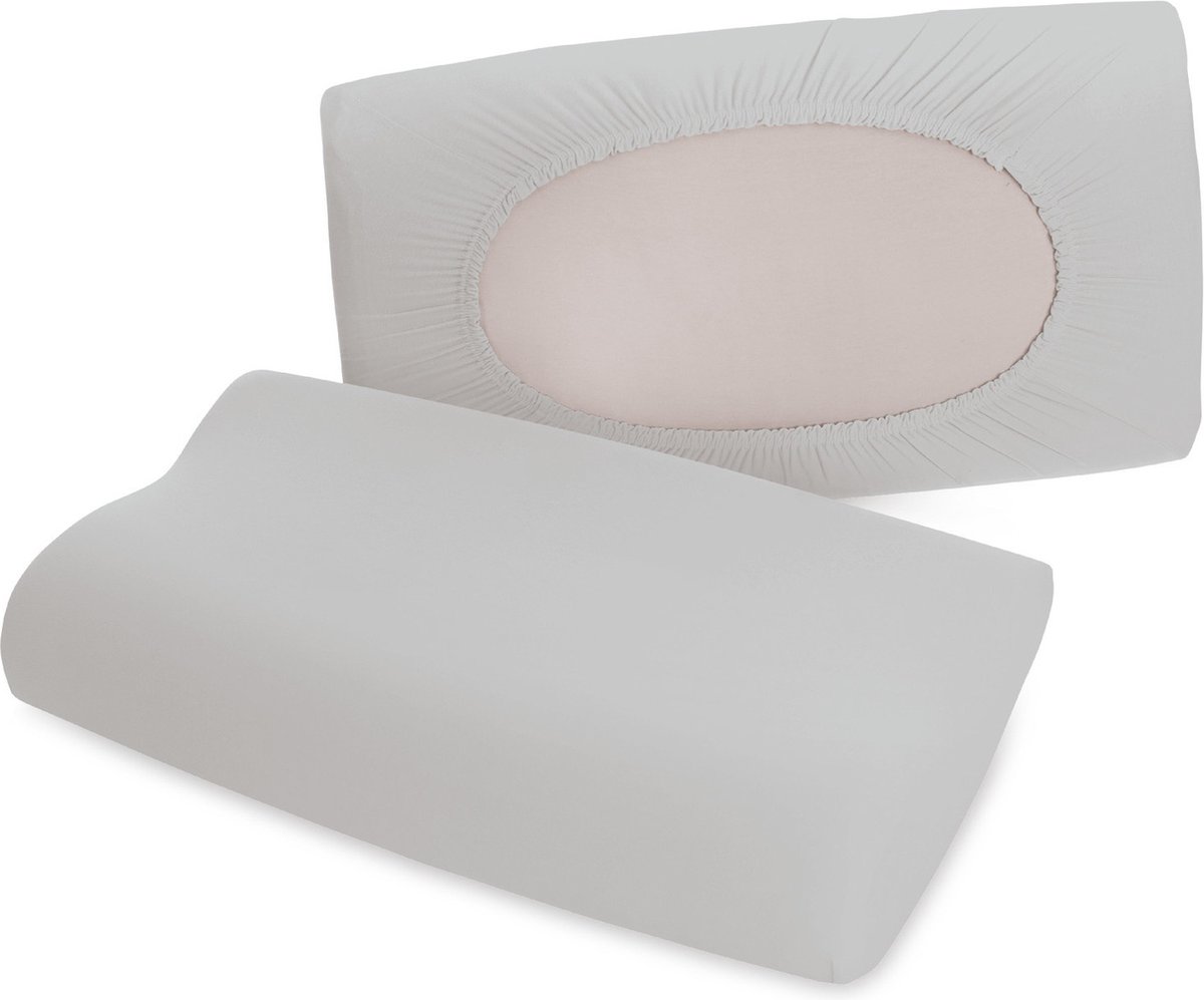 Schlafgut Pure flexible Kussensloop S-XL 511 Grey Light