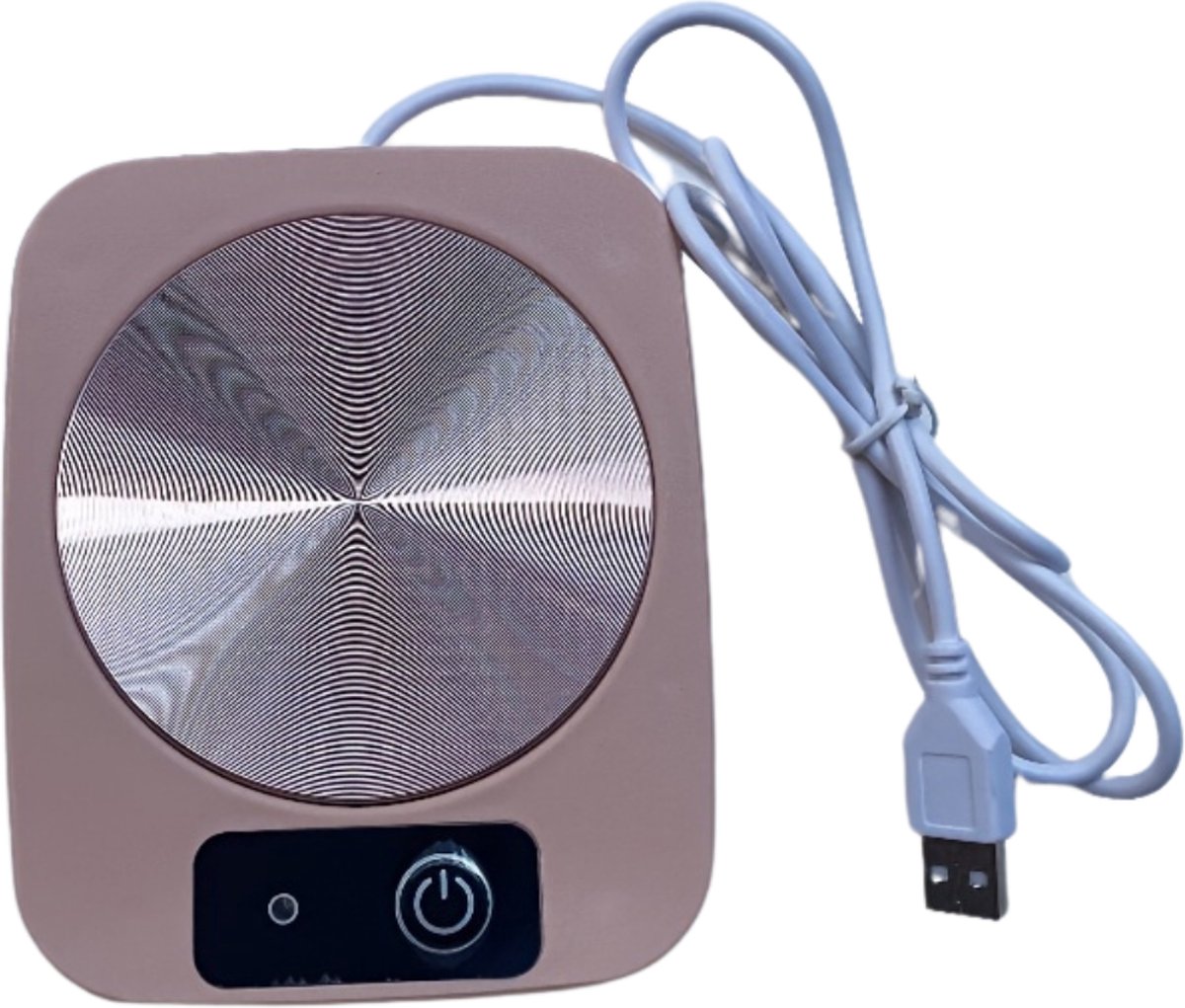 Livano Cup Warmer - Mok Warmer - Mug Warmer - Koffie Warmer - Verwarmde Onderzetter - Koffie Warmhouder - Koffiekop Verwarmer - Kop Warmer - USB - Kopjes - Roze