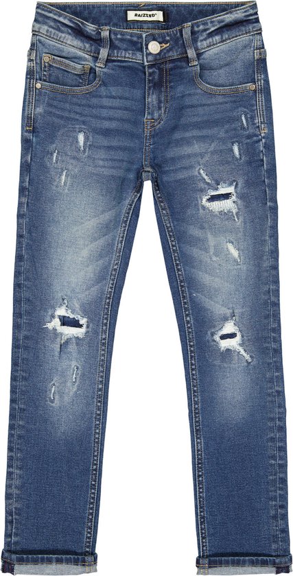 Raizzed Boston Crafted Jeans Kids Donkerblauw - Maat 128