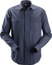 Snickers 8510 Service Shirt, lange mouwen - Donker Blauw - XXXL
