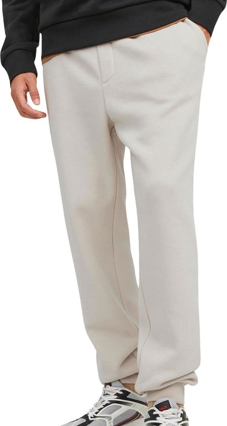 JACK & JONES Gordon Bradley Sweat Pant coupe régulière - pantalon de survêtement pour homme - beige - Taille : XL