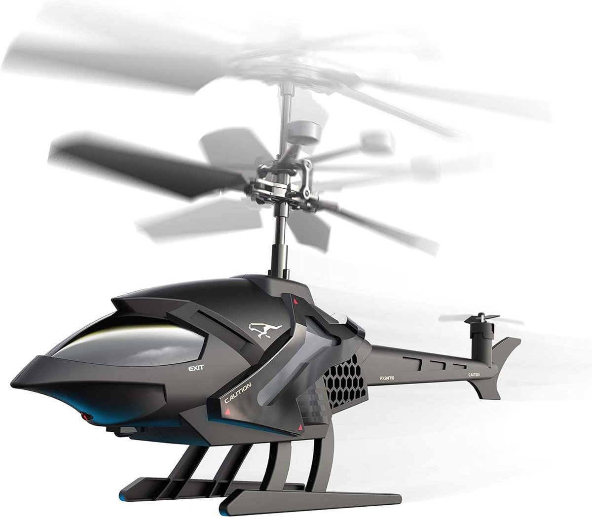 FLYBOTIC - Op afstand bestuurde helikopter - Sky Cheetah 24 cm- Binnengebruik - Vliegend speelgoed met 3 infraroodkanalen - Vanaf 10 jaar FLYBOTIC - Op afstand bestuurde helikopter - Sky Cheetah 24 cm- Binnengebruik - Vliegend speelgoed met 3 infraroodkanalen - Vanaf 10 jaar