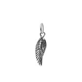 Lucardi Dames Zilveren hanger vleugel - Hanger - 925 Zilver - Zilverkleurig