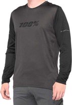 Maillot Enduro 100percent Ridecamp manches longues Zwart M Homme