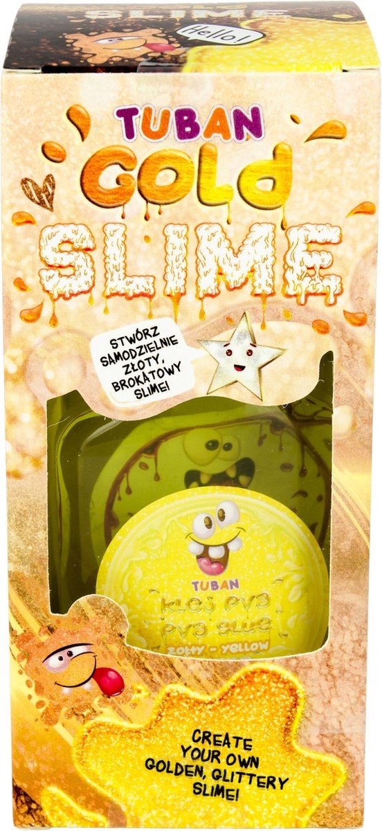 Tuban - Kit – Diy Tuban Slime – Gold Shine