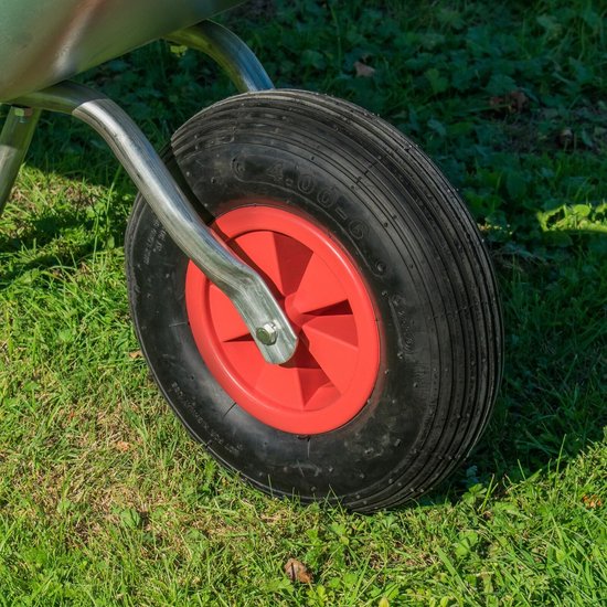 Kruiwagen - Verzinkt Staal - 65 Liter - 80KG van DeWalt — afbeelding 2
