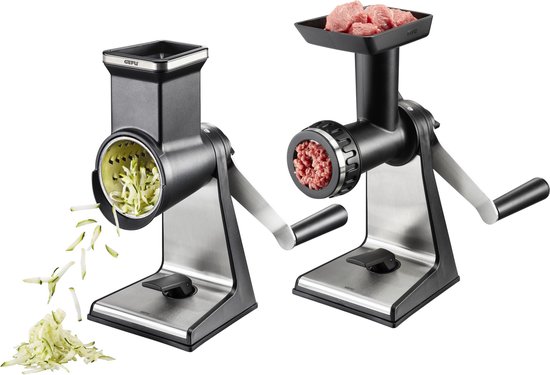 GEFU Trommelrasp Transforma - Zilver grijs