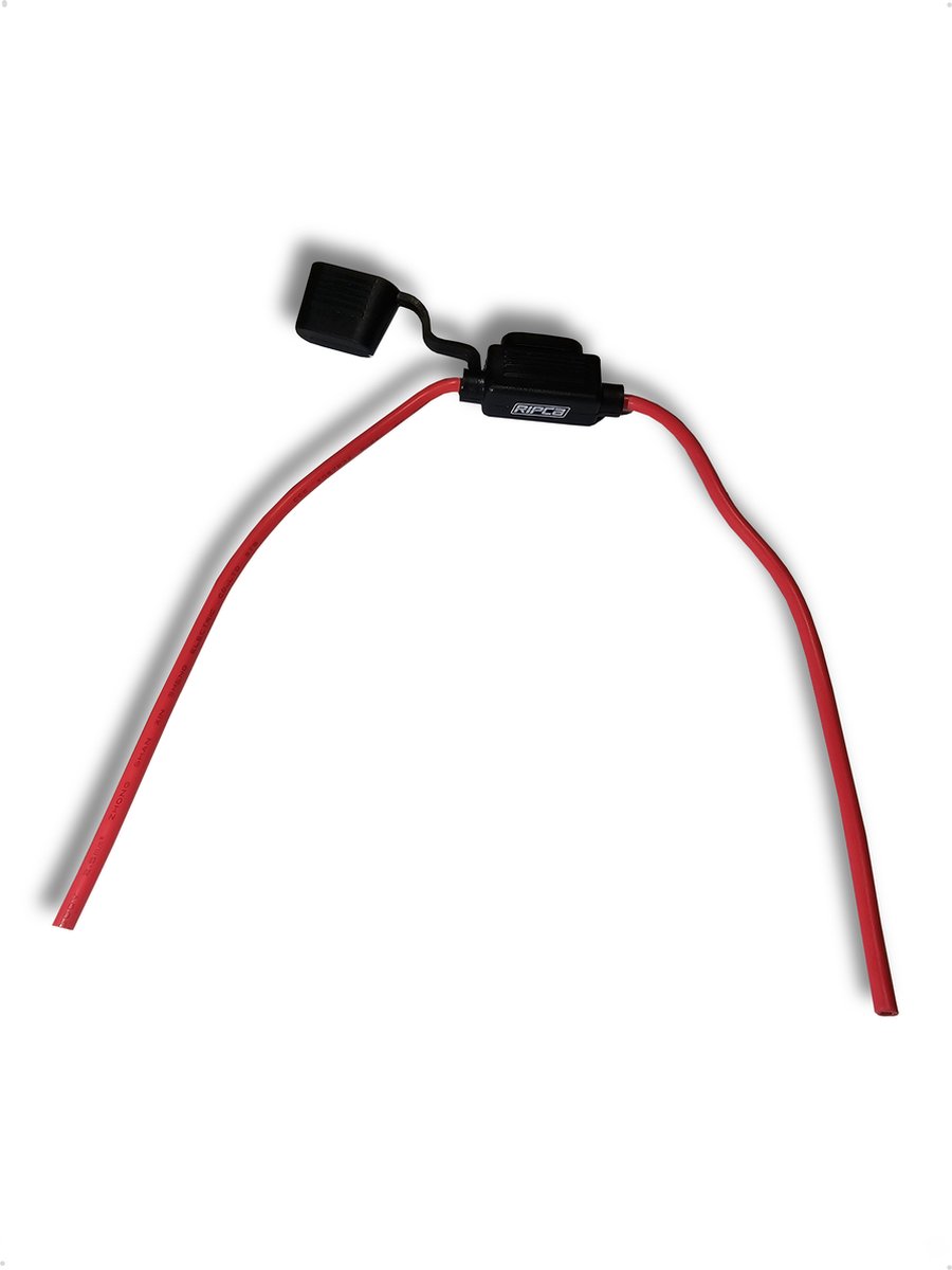 Zekering houder waterdicht met draad 4mm - 2,5mm² koperdraad - zekeringhouder - draadzekeringhouder