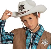 Boland Kinderhoed Sheriff Junior One Size Wit