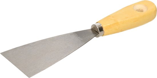 Bruder Mannesmann Set de Couteaux à enduire 3 pièces - 50 mm - 60 mm - 80 mm - acier - bois