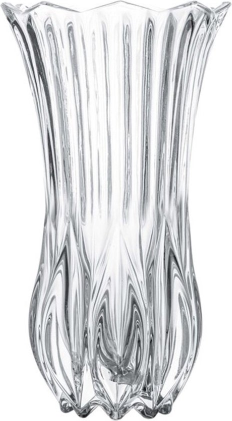 Gerimport Bloemenvaas - helder glas - D13 x 23 cm