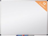 Master of Boards Whiteboard - Emaille magneetbord - Droog uitwisbaar - Magnetisch - 45 x 60 cm