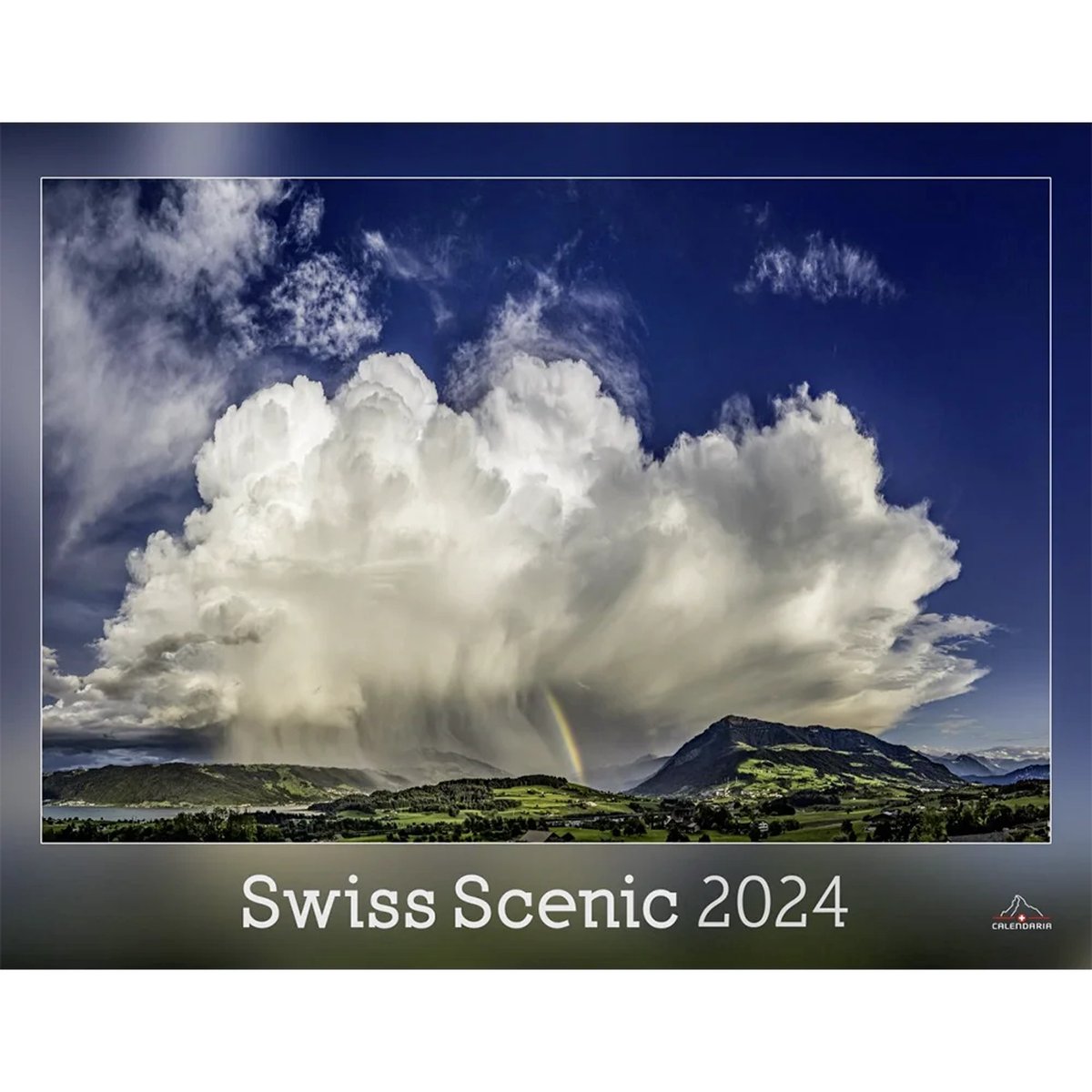 Calendaria - Wandkalender - Swiss Scenic 2024 - Zwitserland - Kalender - 40 x 31 cm