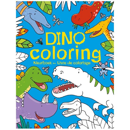 Dino coloring - Centrale Uitgeverij Deltas
