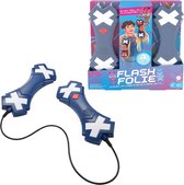 Mattel Games - Flash Folie, elektronisch spel met 2 vocale en lichte joysticks - Bordspel en reflexen - Vanaf 8 jaar
