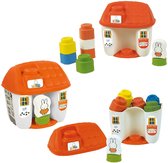 Clementoni Soft Clemmy - Nijntje Huisje - Nijntje Speelgoed Stapelblokken - Baby Blokken - Vanaf 6 maanden