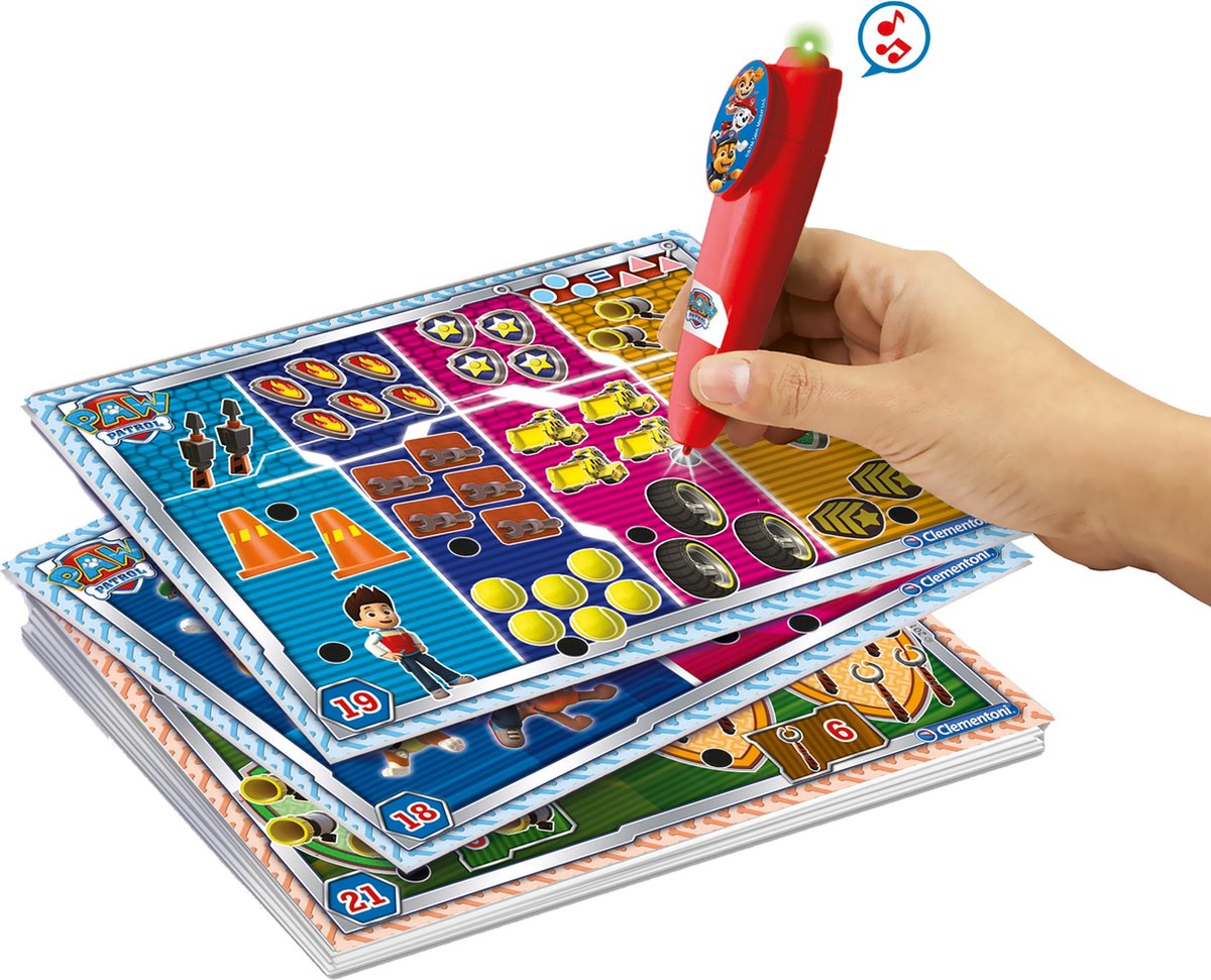 Clementoni Spelend Leren - Interactieve Pen Paw Patrol - Meer dan 200 Educatieve Quizzen - Educatief Speelgoed 3-6 Jaar — afbeelding 4