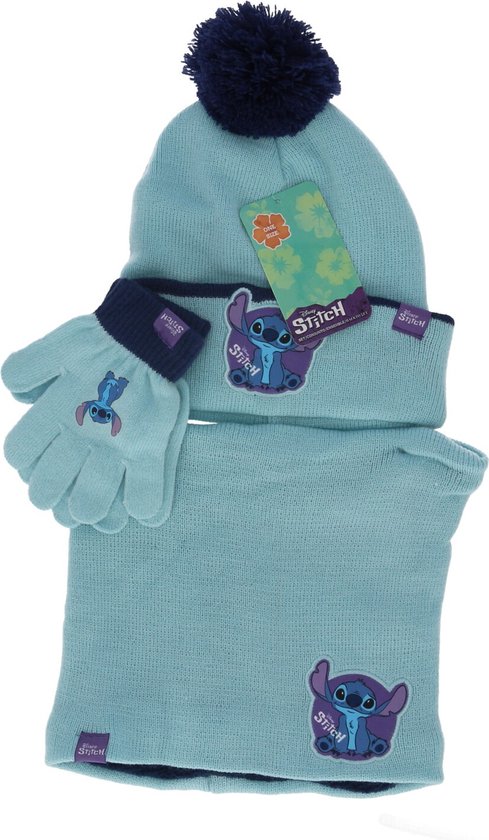 Lilo & Stitch Muts, Col en Handschoenen