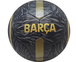 foto van FC Barcelona Bal Away 2020/2021 Zwart/Goud Size 5