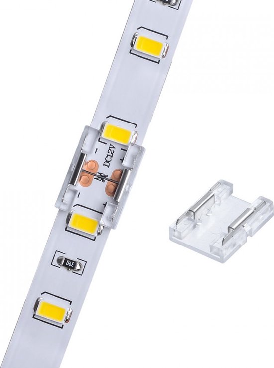 - LED strip 24V COB connector - zonder solderen