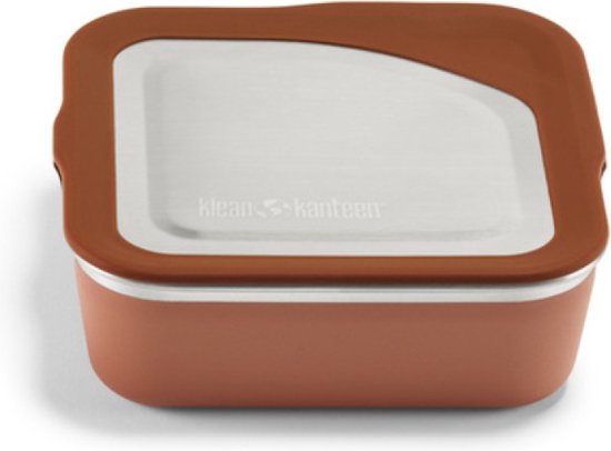 Klean Kanteen - RVS Lunchbox (15x15cm) 591 ml - Autumn Glaze - RVS deksel - lekvrij