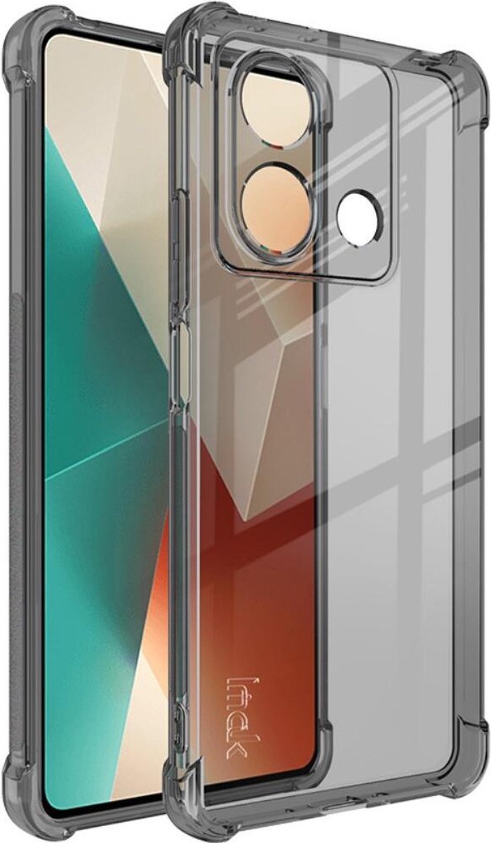 Imak Xiaomi Redmi Note 13 5G Hoesje Schokbestendig TPU Clear Zwart