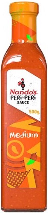 Nando's Peri Peri Sauce 500gr - MEDIUM - South Africa - England - UK