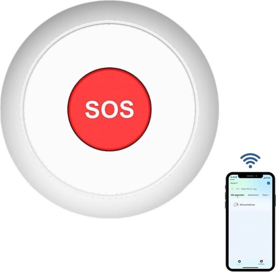 mizikuu Persoonlijk alarm, zakalarm, 130 dB, sirene, zelfverdediging met ledlamp